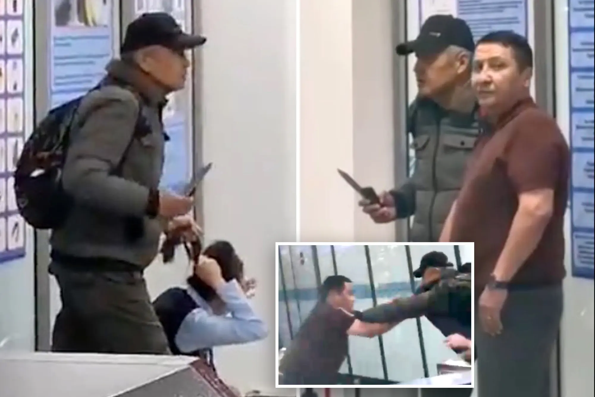 Viral! Aksi Heroik Eks Petinju Selamatkan Sandera Wanita di Bandara Kazakhstan